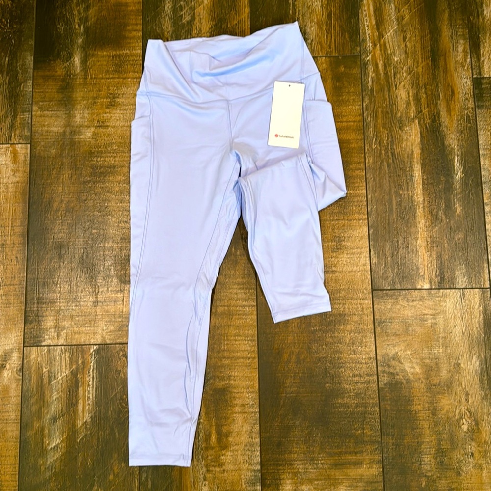 lululemon athletica Lavender High-Rise Crop Leggings